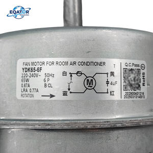 Motor de Ventilador YDK65-6F/J/K para Exteriores, para Aire Acondicionado Midea de 5 HP, con Motor Externo <span class=keywords><strong>Reversible</strong></span> de 65W - Product Image 6