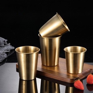 Mug à bière en acier inoxydable de qualité alimentaire SUS304 classique 18/10 500ML 350ML pour cadeaux et festivals de la bière - Product Image 1