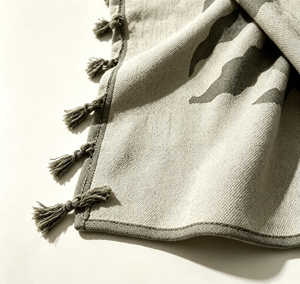 <span class=keywords><strong>Serviette</strong></span> de plage de voyage de luxe la plus vendue, personnalisée, brodée, 100 % coton, absorbante, <span class=keywords><strong>anti</strong></span>-<span class=keywords><strong>sable</strong></span>, écologique, avec pompons - Product Image 3
