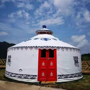 Yurte mongole de luxe 30 pieds, tentes yurte, maison yurte en PVC, utilisée pour l'extérieur - Product Image 5