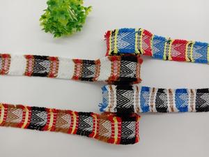 Sangle populaire de haute qualité en gros ruban de coton coloré de style national - Product Image 2