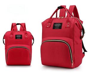 Customizable Large Capacity Multifunctional Mommy Bag Outdoor <b>Backpack</b> Zipper Characters USB Port Laptop Compartment Polyester - Product Image 3