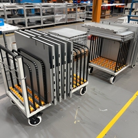 Ligne d'assemblage intelligente pour armoires électriques à haute efficacité, équipement de production de panneaux de commande industriels
