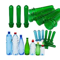 Mavi/yeşil 28mm mineral kişilik pet preform su şişesi tüp plastik pet preform brezilya su şişesi
