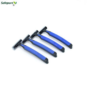 Tùy Chỉnh Dùng Một Lần Máy Cạo Râu Kem Cạo Râu Set Đôi Lưỡi Dao Cạo An Toàn Cho Cơ Thể Bộ Bikini Khách Sạn-Thực hiện Các Tính NĂNG An Toàn Thuận Tiện - Product Image 1