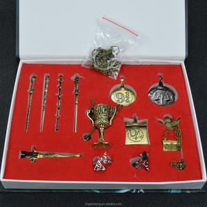 Portachiavi in Metallo con Ciondolo a Forma di Baguette, Accessorio Cosplay di <span class=keywords><strong>Harry</strong></span> <span class=keywords><strong>Potter</strong></span>, Giocattolo da Collezione per Bambini - Product Image 5