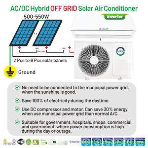 Aire Acondicionado Solar E-Sun de 3Hp, Frío y Calor, para el Hogar, Alta Eficiencia, Ahorro de Energía - Product Image 2