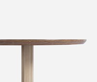 Nouveau style moderne Hôtel Restaurant Hot Design Meubles Table à manger ronde en bois