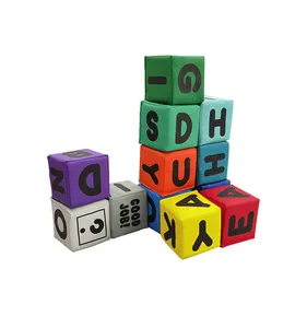 12 pezzi giocattoli educativi in schiuma per bambini Set di blocchi di costruzione per bambini