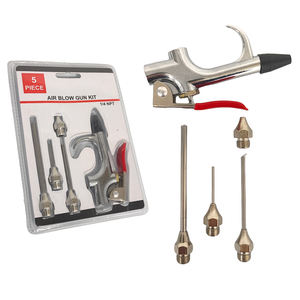 Pistolet de dépoussiérage pneumatique, accessoire de soufflage d'air, kit de compresseur à gâchette, pistolets de soufflage d'air - Product Image 5