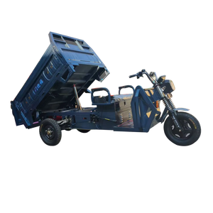 <span class=keywords><strong>Triciclo</strong></span> Eléctrico de Carga Pesada con Volquete Hidráulico, Capacidad de Carga de 500 kg, Carrocería Abierta, Mini Dumper para Construcción y Agricultura - Product Image 1