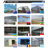 Construcción Rápida de Estructuras de Acero Prefabricadas, Salón de Exposiciones para Autos 4S, Edificio para Talleres de Acero Ligero