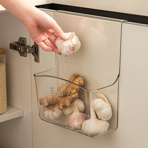 Étagère suspendue transparente et épaissie pour porte d'armoire de cuisine, organisateur mural pour ustensiles de cuisine et articles divers - Product Image 4