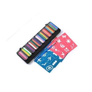 <span class=keywords><strong>Paleta</strong></span> de <span class=keywords><strong>Pintura</strong></span> Facial de 10 <span class=keywords><strong>Colores</strong></span> en Pastel, Éxito de Ventas 2019 - Product Image 5