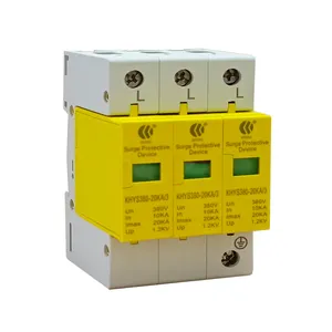 Fuente de alimentación TNC para dispositivos de protección contra sobretensiones, CE, 275V, 385V, Imax, 20KA, 40KA, 3P