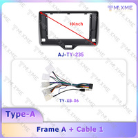 MSM 10" Android Head Unit Universal Dash Car Radio Fascia Frame Kit for Toyota Yaris Cross 2019-2022 Car Stereo Audio Screen