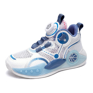 Zapatillas de Baloncesto para Niños 2024, Verano, Malla Transpirable, Entresuela de EVA, Suela de Goma, Zapatillas para Correr - Product Image 5