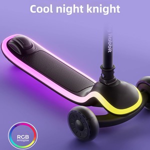 Scooter <span class=keywords><strong>Triciclo</strong></span> y Patineta de Empuje con Luces LED para Niños y Niñas de 3 a 6 Años - Product Image 3