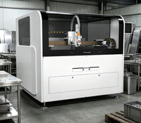 Machine de découpe laser de précision de bureau compacte 6060, système laser CO2 2 en 1