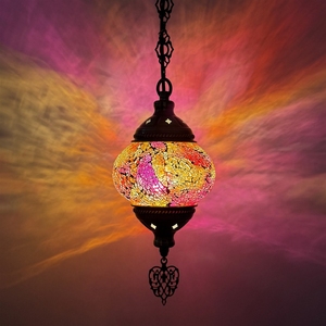 Fissures de glace, café à la turque, restaurant, hôtel, maison d'hôtes, chanson folklorique, taverne, bar, décoration en verre, lustre - Product Image 2