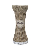 Vente en gros de panier en osier tissé à la main panier cadeau plante suspendue herbe de mer chaise plante suspendue fleur panier tissé