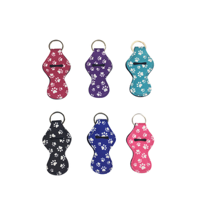 Custom-fare neoprene supporto di chapstick gloss lip titolare sacchetto del keychain del <span class=keywords><strong>usb</strong></span> più leggero - Product Image 5