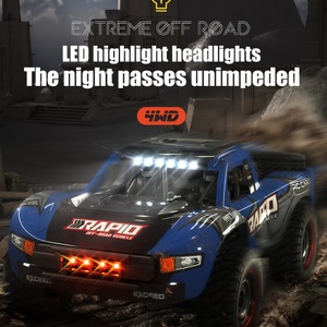 JJRC Q130 Voiture RC électrique 4x4 tout-terrain, monster truck télécommandé haute vitesse pour enfants, cadeaux - Product Image 5