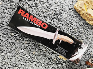 Coltello Stallone Rambo <span class=keywords><strong>MK9</strong></span> con Manico in G10 Acciaio Inossidabile di Alta Qualità per Esterni Multifunzionale Fai da Te OEM Disponibile - Product Image 4