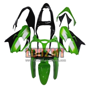 Corps d'injection pour <span class=keywords><strong>KAWASAKI</strong></span> NINJA <span class=keywords><strong>ZX</strong></span>-9R <span class=keywords><strong>ZX</strong></span> 9R <span class=keywords><strong>9</strong></span> ZX9 <span class=keywords><strong>R</strong></span> 900 CC ZX9R 00 01 48LQ.15 ZX900CC 900CC 2000 2001 OEM Vert noir Carénage - Product Image 1