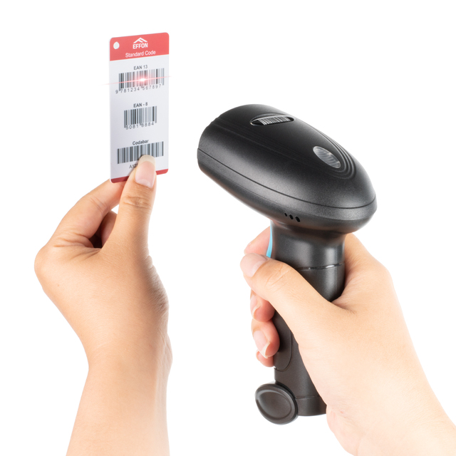Manufacturer Handheld USB Scanner Bar Qr Code Reader Wireless for 1D 2D Barcode Scanner Logistics Warehouse in Stock