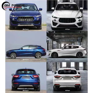 Nuevo parachoques delantero trasero labio delantero sobre guardabarros faldones laterales rejilla ForLevante Trofeo Body Kit <span class=keywords><strong>2021</strong></span> - Product Image 6