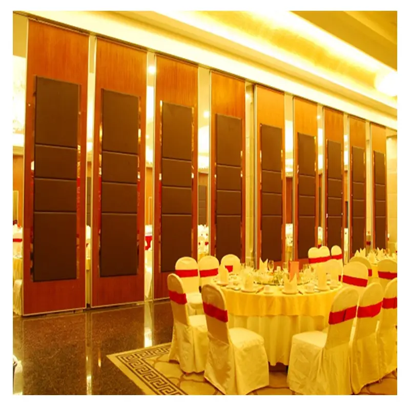 Guangzhou Supplier for Sound Proof Partitions for Banquet Hall Wedding Wall Divider Hotel Wall Divider