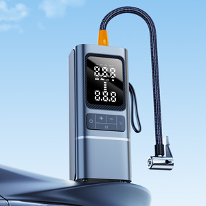 Xách Tay Kỹ Thuật số lốp Inflator không dây xe máy nén điện máy bơm không khí cho lốp xe lốp xe bơm hơi bơm hơi xe đạp bơm hơi - Product Image 1