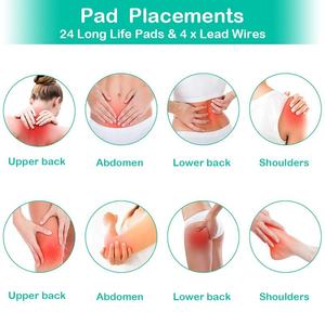 Xách tay dual <span class=keywords><strong>channel</strong></span> hàng chục thiết bị với kỹ thuật số liệu pháp điện cho cơ bắp Kích thích Giảm đau và post-workout phục hồi - Product Image 5