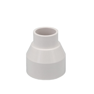 Fabricant chinois de raccords de réduction en PVC Sch40, norme ASTM D2466, coude en T basse pression pour le contrôle de l'eau - Product Image 1