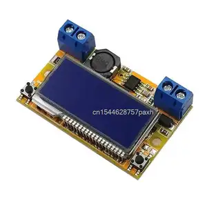 DC-DC à double affichage 5-23V à 0-16.5V 3A Max Step Down Power Supply Buck Converter Régulateur abaisseur de tension LCD réglable