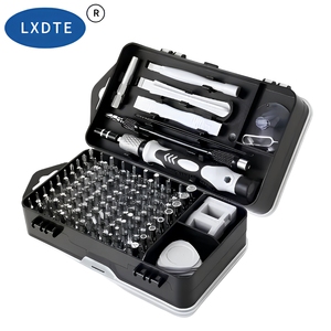 Juego de Destornilladores de Precisión LXD de 115 Piezas, Puntas Multiusos Phillips, Diseño Intercambiable, Mango de Acero para Reparación de Electrónicos - Product Image 5