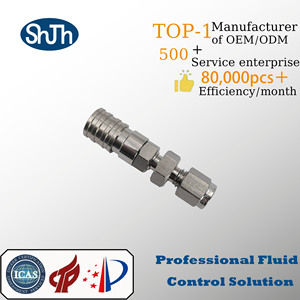 SHJH-LOK 1/2 Zoll Edelstahl Schnellhydraulik-Verbinder Ferrule Weiblicher Schnellkuppler für Öl Gas Wasser ASME ANSI API - Product Image 4