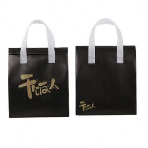 Sac isotherme à motif de dessin animé en gros, avec logo personnalisé, laminé en aluminium, portable et pliable pour la livraison de repas - Product Image 1