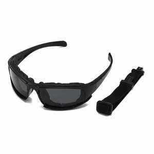 Nuovi Occhiali Polarizzati con Lenti in PC Impermeabili per Tiro e Sport, con Cinturino Regolabile e Custodia, per Uomini e Donne, per Attività all'Aperto - Product Image 2