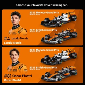 Auto Giocattolo CCA F1 Monaco Racing Edition in Lega Pressofusa a Frizione, Regalo per Bambini con Proporzione <span class=keywords><strong>1</strong></span>:<span class=keywords><strong>24</strong></span>, per Età 5+, Unisex - Product Image 2