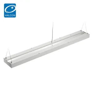 Lâmpada de teto suspensa com produto superior, 3000k 4000k 6000k, escritório escolar, 40w, 50w