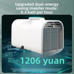 Aire Acondicionado Portátil para Uso en Exteriores, Autocaravanas/Vehículos; Mini Unidad Compacta con Compresor, para Tiendas de Campaña, Diseño Compacto, Fácil de Instalar - Product Image 4