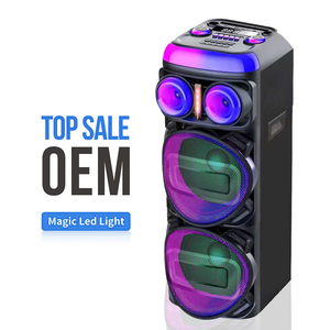Altavoz Portátil Inalámbrico con Bluetooth, Trolley de 12 Pulgadas, Potente Supergraves, <span class=keywords><strong>Karaoke</strong></span>, DJ, Sonido Activo de Alta Fidelidad, DR-1266 - Product Image 3
