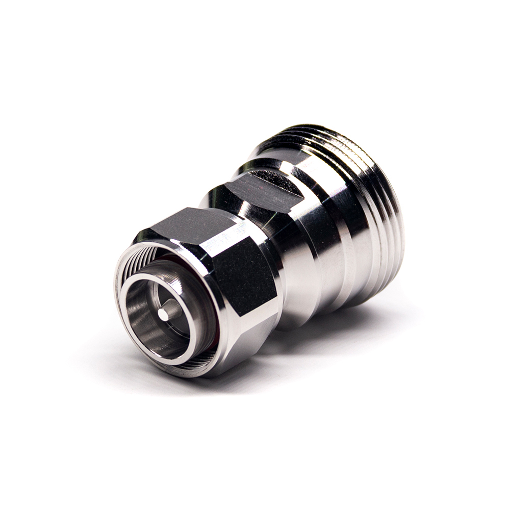 Adaptador recto de 4.3-10 macho a 7-16 hembra