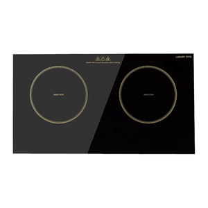 Cuisinière à induction ménager, plaque en cristal noir, 2 brûleurs, pour la cuisine à induction intégrée - Product Image 3