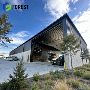 Entrepôt, atelier, centre commercial et appartement en structure métallique préfabriquée de style industriel avec un design personnalisable et une construction rapide - Product Image 1