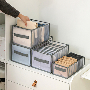 Hộp Đựng Quần Áo Bằng Nylon 7 Ngăn Có Thể Gập Lại Được Hộp Sắp Xếp Quần Áo Tủ Quần Áo Nhiều Ngăn - Product Image 4