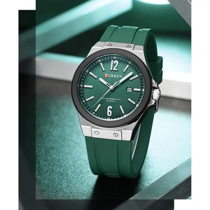 CURREN 8467 Montre à quartz pour homme, mode et loisirs, étanche, lumineuse, calendrier, style Lingge, affaires, date, montres pour hommes, Reloj - Product Image 6