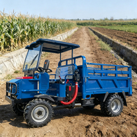 Véhicule de transport agricole à quatre roues à moteur diesel haute pression, faible consommation de carburant, couple élevé, tout-terrain